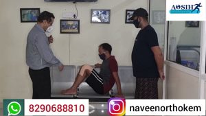 MP और UP के पेशेंट ,घुटने के जोड़ के मुड़ने का सफल इलाज़ दूरबीन द्वारा जयपुर में Dr नवीन शर्मा ने किया