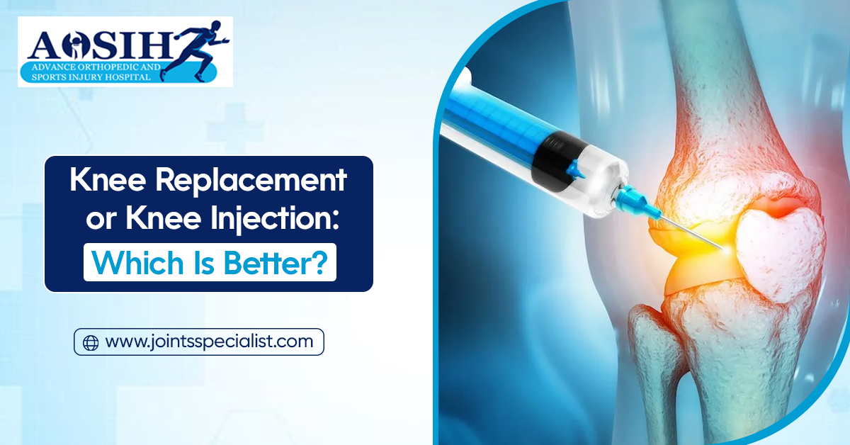 Knee Replacement or Knee Injection: Which Is Better?